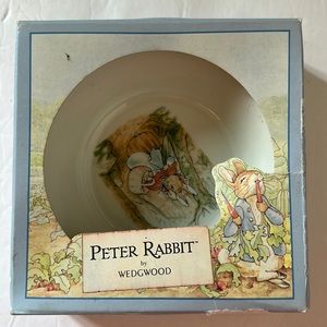 Peter Rabbit by wedgwood toddler bowl